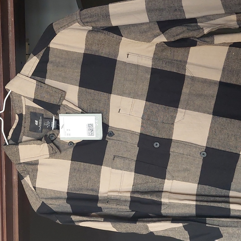 Men's New with Tag Plaid Flannel Shirt